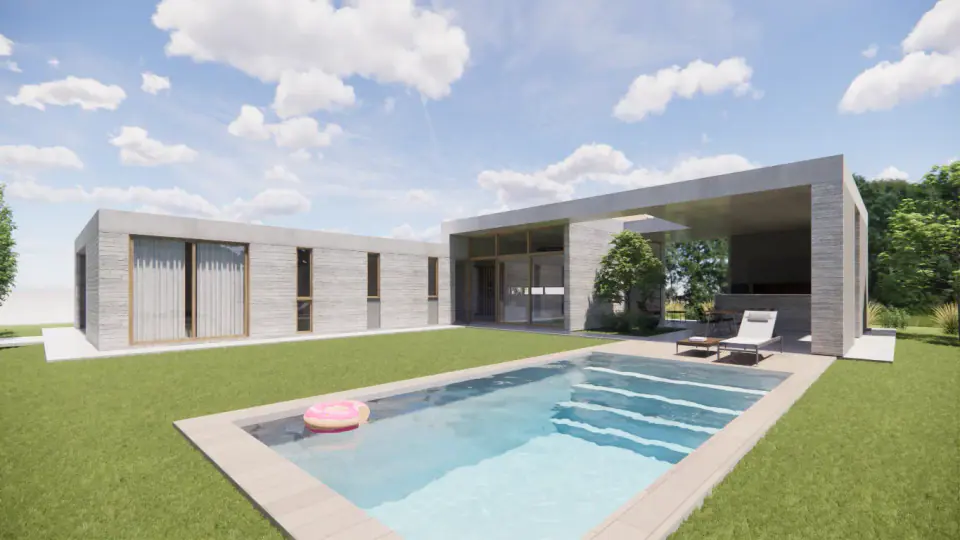Casa VH, imagen 11 de 16 (render)