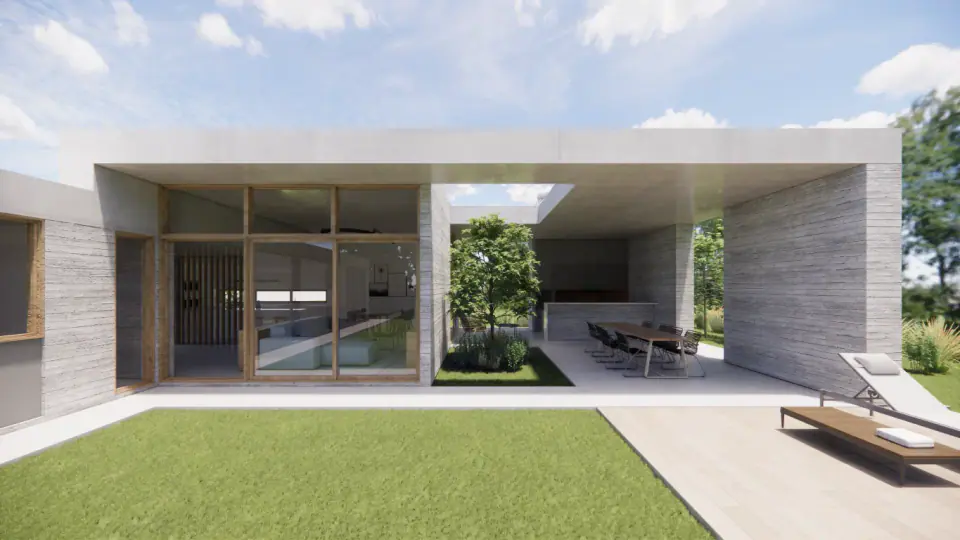 Casa VH, imagen 13 de 16 (render)